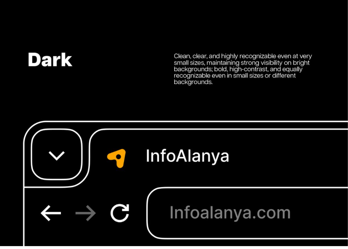 InfoAlanya logo on a dark background